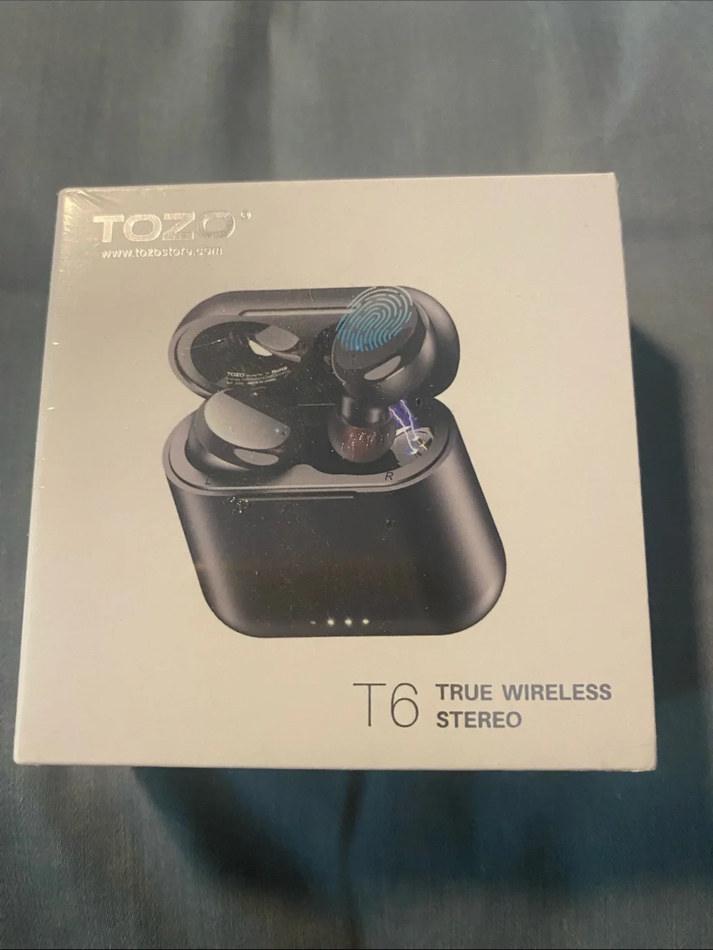 T6 True Wireless Stereo Earbuds - Black